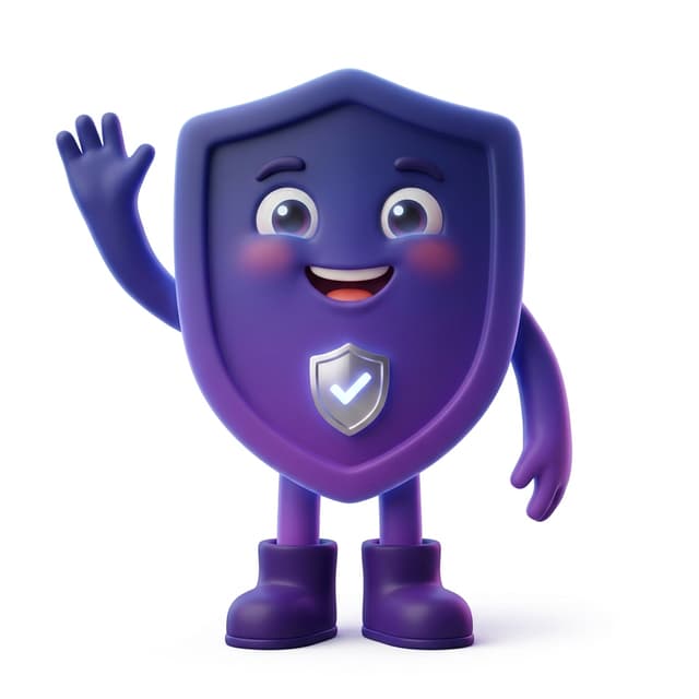 Toni mascot waving hello